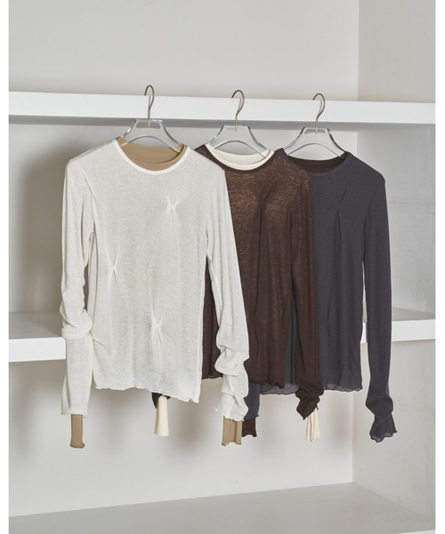 【新品・未使用】TODAYFUL Layered Long T-shirts Layered Long T-shirts（Tシャツ/カットソー）｜TODAYFUL（トゥデイ