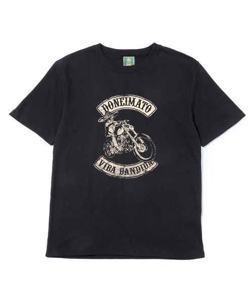 Noen（ノエン）の「チカーノバイカーTシャツ（Tシャツ/カットソー・メンズ・ブラック/ホワイト・MEDIUM/LARGE）」の4枚目の写真