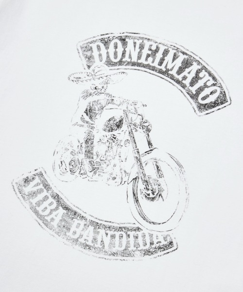 Noen（ノエン）の「チカーノバイカーTシャツ（Tシャツ/カットソー・メンズ・ブラック/ホワイト・MEDIUM/LARGE）」の9枚目の写真