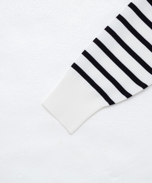 NOLLEY’S Sophi（ノーリーズソフィ）の「《アンサンブル対応/手洗い可能》マルチファンクションクルーネックカーディガン（カーディガン/ボレロ・レディース・キャメル/ホワイト系その他2/レッド/ダークブラウン・38/36）」の15枚目の写真