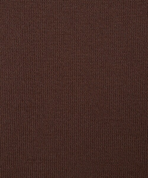 NOLLEY’S Sophi（ノーリーズソフィ）の「《アンサンブル対応/手洗い可能》マルチファンクションクルーネックカーディガン（カーディガン/ボレロ・レディース・キャメル/ホワイト系その他2/レッド/ダークブラウン・38/36）」の12枚目の写真