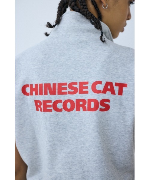 THROW by SLY（スローバイスライ）の「THROW MAYU KAKIHATA SW STAND TOPS 半袖 夏服　トレーナー スウェット（スウェット・レディース・杢グレー/ブラック・FREE）」の16枚目の写真