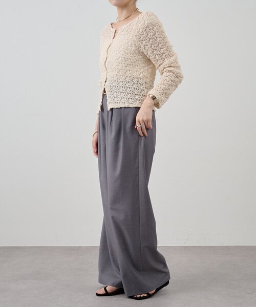 SHENERY（シーナリー）の「ダブルタックスラックス（スラックス・レディース・ピンク/グレー・36/38）」の15枚目の写真