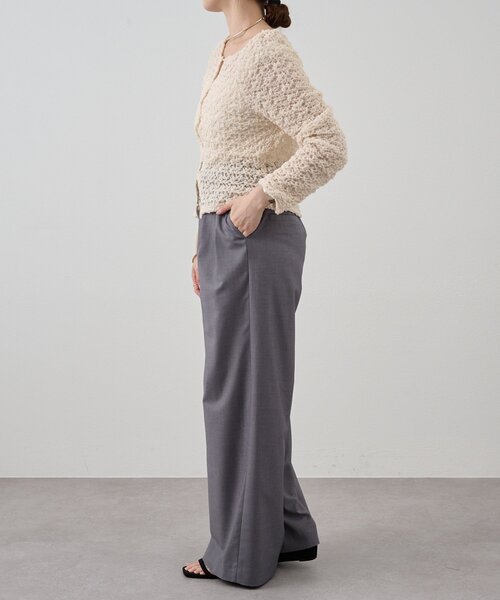 SHENERY（シーナリー）の「ダブルタックスラックス（スラックス・レディース・ピンク/グレー・36/38）」の16枚目の写真