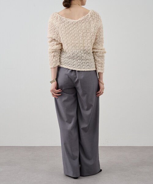 SHENERY（シーナリー）の「ダブルタックスラックス（スラックス・レディース・ピンク/グレー・36/38）」の17枚目の写真