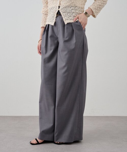 SHENERY（シーナリー）の「ダブルタックスラックス（スラックス・レディース・ピンク/グレー・36/38）」の22枚目の写真