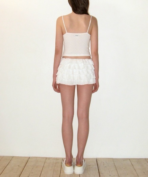 CRANK】LACE CANCAN SKIRT PANTS（スカート）｜CRANK（クランク
