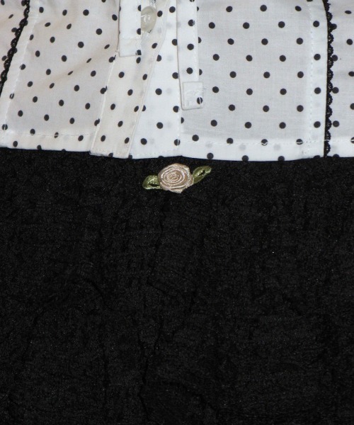 CRANK(クランク)の「【CRANK】LACE CANCAN SKIRT PANTS / 【クランク】レースカンカンスカートパンツ(スカート・レディース・ブラック/ホワイト・ONE SIZE)」の6枚目の写真