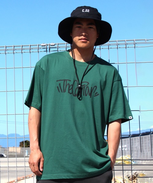 ムラサキスポーツ（ムラサキスポーツ）の「THE CAVIAR/キャビア 半袖Tシャツ フロントデザイン CV507-039（Tシャツ/カットソー・メンズ・ダークグリーン/ブラック/ホワイト・L/M/XL）」の5枚目の写真