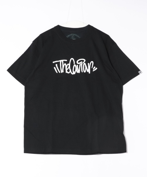 ムラサキスポーツ（ムラサキスポーツ）の「THE CAVIAR/キャビア 半袖Tシャツ フロントデザイン CV507-039（Tシャツ/カットソー・メンズ・ダークグリーン/ブラック/ホワイト・L/M/XL）」の8枚目の写真