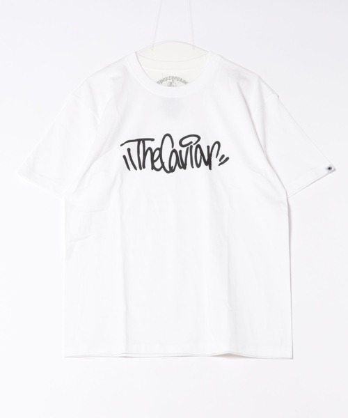 ムラサキスポーツ（ムラサキスポーツ）の「THE CAVIAR/キャビア 半袖Tシャツ フロントデザイン CV507-039（Tシャツ/カットソー・メンズ・ダークグリーン/ブラック/ホワイト・L/M/XL）」の7枚目の写真