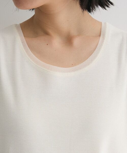 Green　Parks（グリーンパークス）の「チュールドッキングタンクトップ（タンクトップ・レディース・ブラック/カーキ/オフホワイト・FREE）」の16枚目の写真