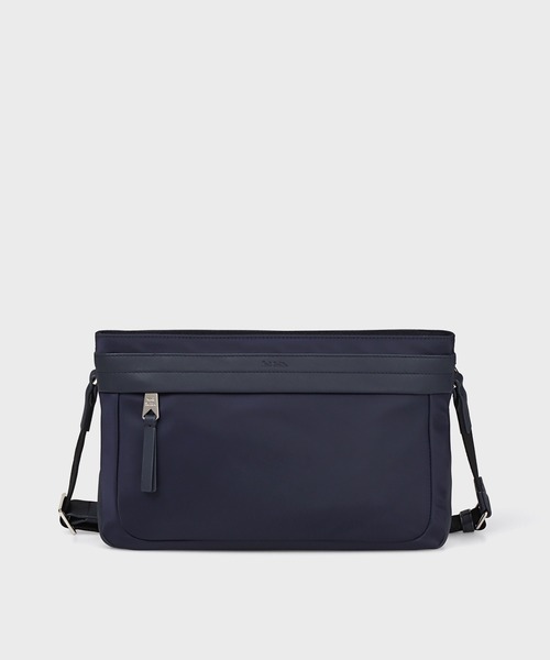 【新品】Paul Smith ショルダーバッグ　ネイビー Paul Smith - 新品☆Paul Smith レザー ショルダー バッグ小