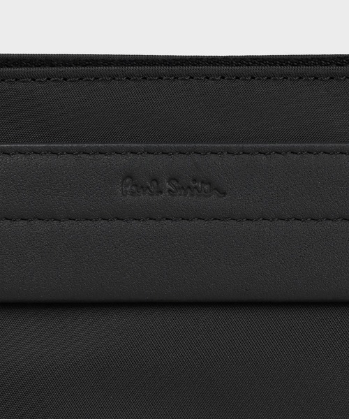 Paul Smith(ポールスミス)の「ナイロンブライトストライプトリム SS25 2WAYミニショルダーバッグ【553405 N080S】(ショルダーバッグ・メンズ・ブラック/カーキ/ネイビー・FREE)」の9枚目の写真