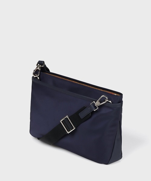 ナイロンブライトストライプトリム SS25 2WAYミニショルダー
