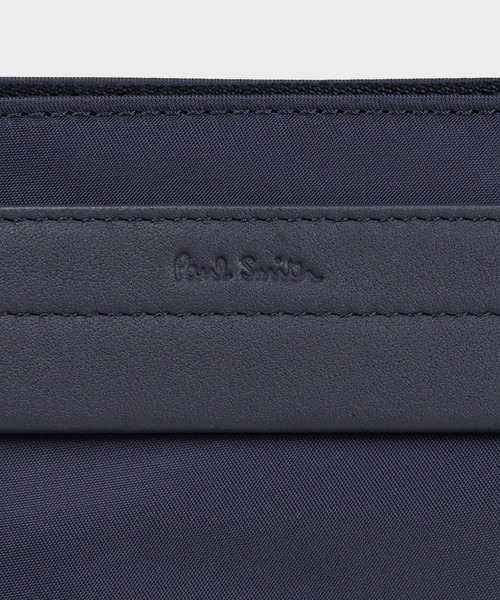 Paul Smith(ポールスミス)の「ナイロンブライトストライプトリム SS25 2WAYミニショルダーバッグ【553405 N080S】(ショルダーバッグ・メンズ・ブラック/カーキ/ネイビー・FREE)」の21枚目の写真