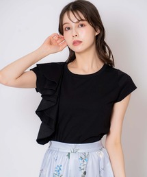 NOELA | アシメフリルカットソー(Tシャツ/カットソー)