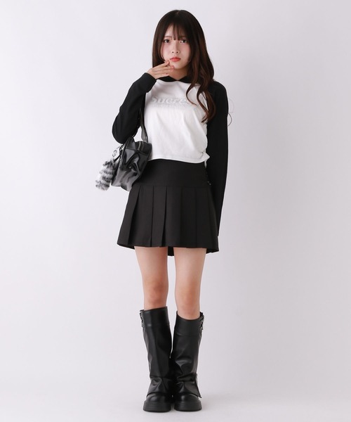 repipi armario(レピピ アルマリオ)の「スプレーラメロゴパーカー(パーカー・キッズ・ホワイト/スミクロ/ブラウン・MEDIUM/SMALL/LARGE)」の9枚目の写真