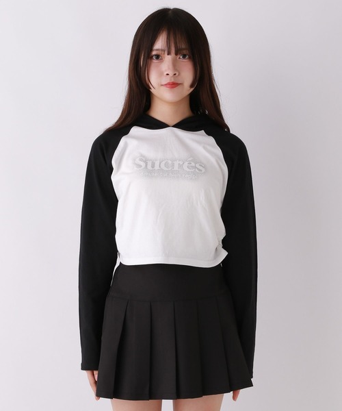 repipi armario(レピピ アルマリオ)の「スプレーラメロゴパーカー(パーカー・キッズ・ホワイト/スミクロ/ブラウン・MEDIUM/SMALL/LARGE)」の12枚目の写真
