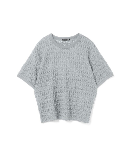 tシャツ mizuiro ind ストレッチレースクルーネックTシャツ レディース mizuiro ind ストレッチレースクルーネックTシャツ｜ MARcourt