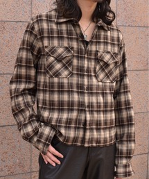Noen | ウエスタンシャドーチェックシャツ(シャツ/ブラウス)