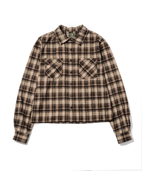 Noen(ノエン)の「ウエスタンシャドーチェックシャツ(シャツ/ブラウス・メンズ・レッド/ブラウン/ライトブルー・LARGE/MEDIUM)」の4枚目の写真