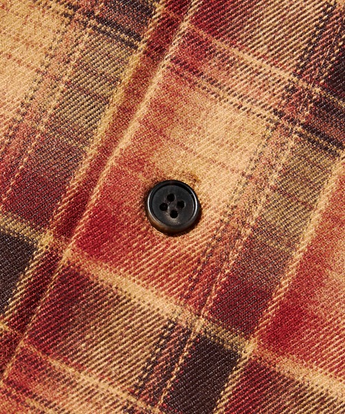 Noen(ノエン)の「ウエスタンシャドーチェックシャツ(シャツ/ブラウス・メンズ・レッド/ブラウン/ライトブルー・LARGE/MEDIUM)」の22枚目の写真