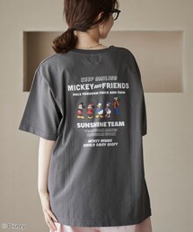 【MICKEY(ミッキー) / 別注】アソートカラフルロゴプリントユニTシャツ
