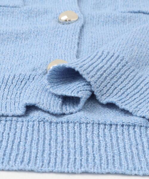 SENSE OF PLACE by URBAN RESEARCH（センスオブプレイスバイアーバンリサーチ）の「メタルボタンポケットベスト（ベスト・レディース・ライトブルー/ブラック/アイボリー/ブラウン・ONE）」の15枚目の写真