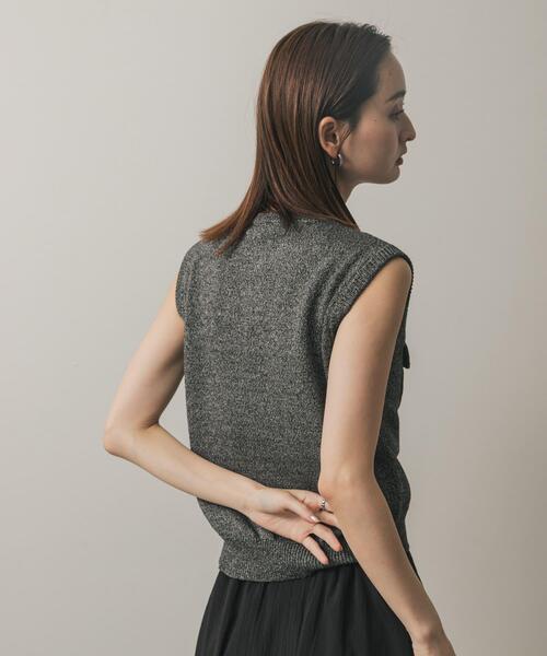 SENSE OF PLACE by URBAN RESEARCH（センスオブプレイスバイアーバンリサーチ）の「メタルボタンポケットベスト（ベスト・レディース・ライトブルー/ブラック/アイボリー/ブラウン・ONE）」の20枚目の写真