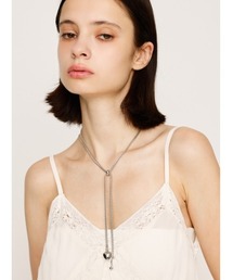 SLY | BALL CHAIN HEART MOTIF N/C ボールチェーン ハートモチーフ ネックレス(ネックレス)