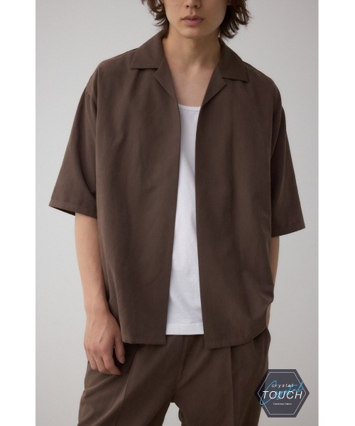 AZUL by moussy(アズールバイマウジー)の「C/Tフェイクスウェードセットアップ(セットアップ・メンズ・ブラウン/グレー/ブラック・MEDIUM/LARGE)」の3枚目の写真