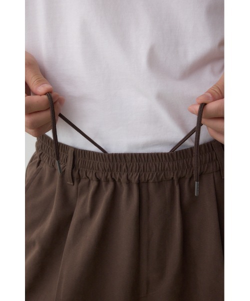 AZUL by moussy(アズールバイマウジー)の「C/Tフェイクスウェードセットアップ(セットアップ・メンズ・ブラウン/グレー/ブラック・MEDIUM/LARGE)」の4枚目の写真