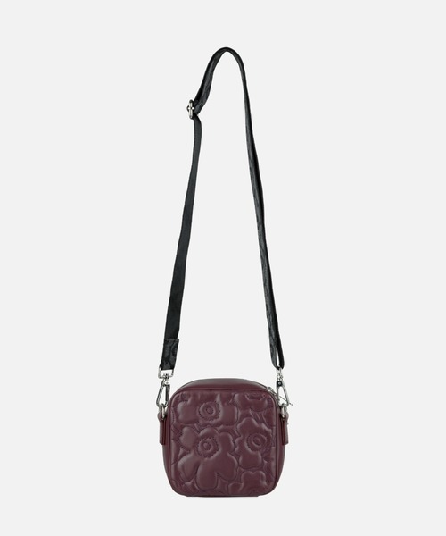 ◼︎marimekko◼︎baby gratha バーガンディ ショルダーバッグ marimekko（マリメッコ）の「Unikko / Baby Gratha shoulder bag