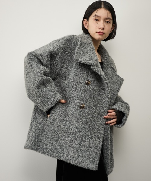 セール】2WAYシャギーミドルコート（その他アウター）｜Shelly island