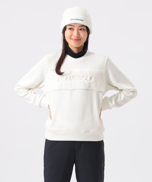 セール】ORANGE LABEL / フェイクファー コンビ プルオーバー