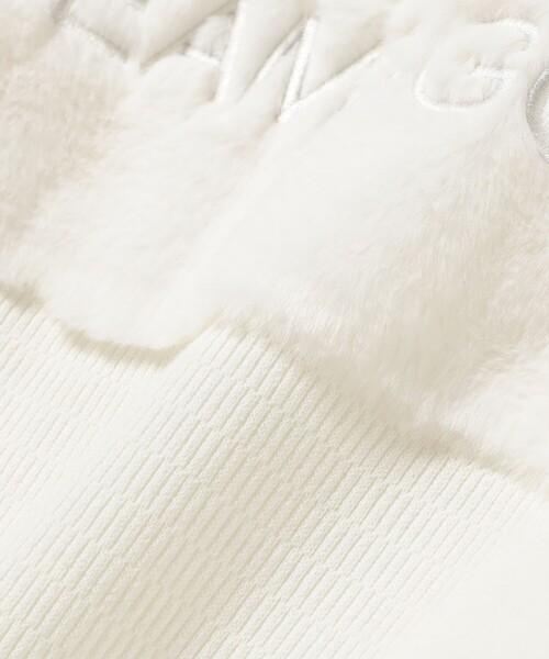 セール】ORANGE LABEL / フェイクファー コンビ プルオーバー