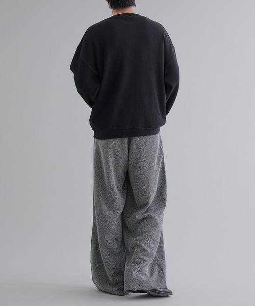 epnok（エプノック）の「ワッフルヘンリーネックTee（Tシャツ/カットソー・メンズ・ブラック/グレー/ブラック系その他・SMALL/MEDIUM/LARGE）」の11枚目の写真