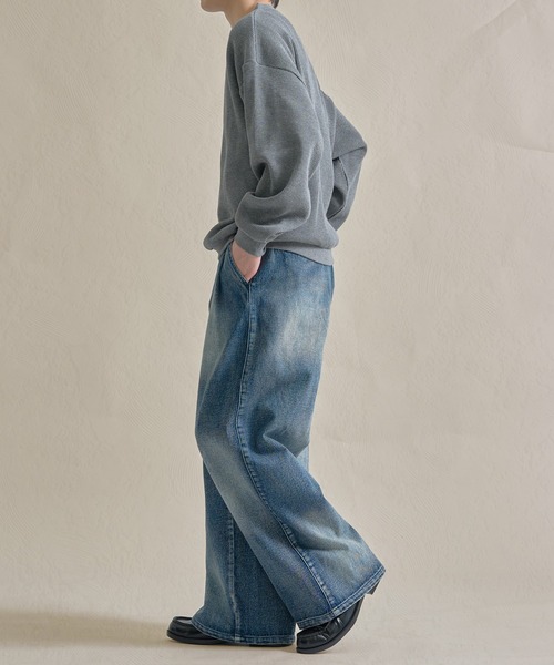 epnok（エプノック）の「ワッフルヘンリーネックTee（Tシャツ/カットソー・メンズ・ブラック/グレー/ブラック系その他・SMALL/MEDIUM/LARGE）」の10枚目の写真