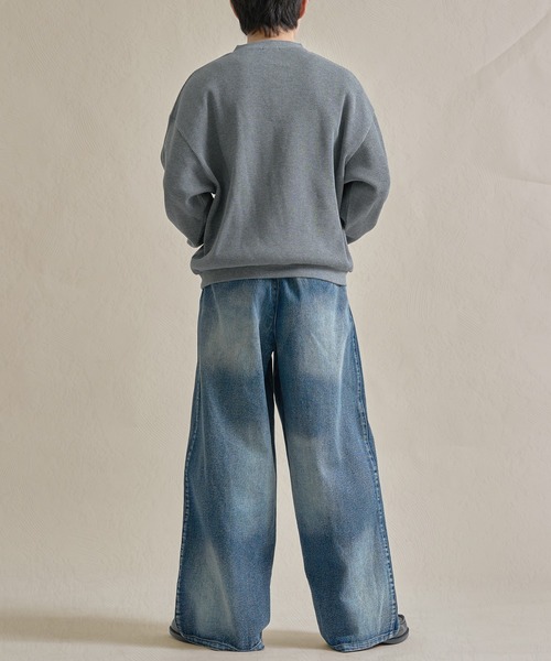 epnok（エプノック）の「ワッフルヘンリーネックTee（Tシャツ/カットソー・メンズ・ブラック/グレー/ブラック系その他・SMALL/MEDIUM/LARGE）」の11枚目の写真