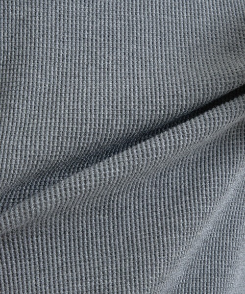 epnok（エプノック）の「ワッフルヘンリーネックTee（Tシャツ/カットソー・メンズ・ブラック/グレー/ブラック系その他・SMALL/MEDIUM/LARGE）」の15枚目の写真