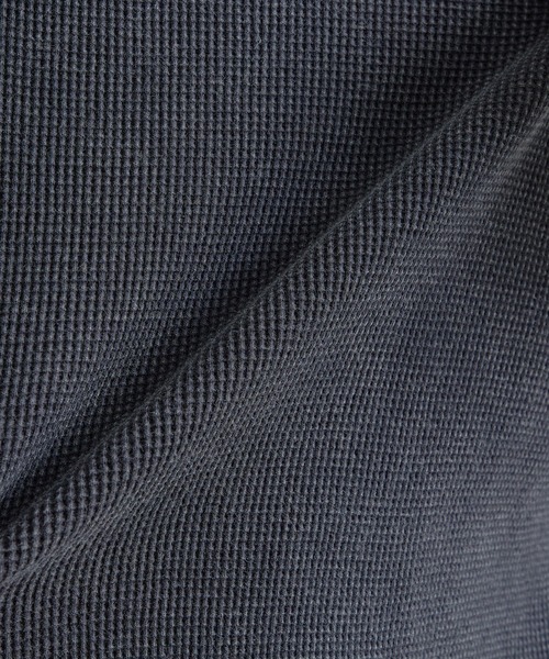 epnok（エプノック）の「ワッフルヘンリーネックTee（Tシャツ/カットソー・メンズ・ブラック/グレー/ブラック系その他・SMALL/MEDIUM/LARGE）」の4枚目の写真