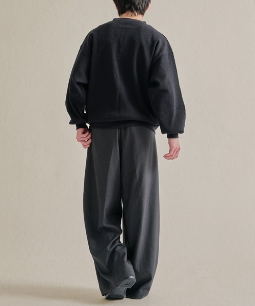 epnok（エプノック）の「ワッフルヘンリーネックTee（Tシャツ/カットソー・メンズ・ブラック/グレー/ブラック系その他・SMALL/MEDIUM/LARGE）」の22枚目の写真