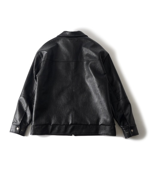 Subciety(サブサエティ）　黒　レザージャケット セール】Single riders jacket（ライダースジャケット