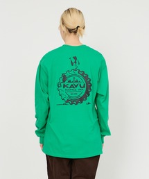 KAVU（カブー）の「KAVU/カブー Crown Frog LS Tee/クラウンフロッグティー（Tシャツ/カットソー）」