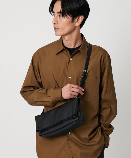 Drape Bag Series” フラップ ミニショルダー バッグ 2WAY（ショルダー