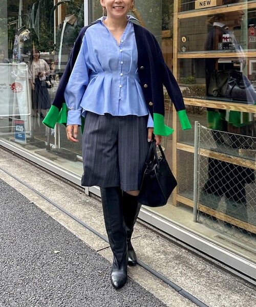 セール】【追加】ウォッシャブルシアースキッパータックブラウス