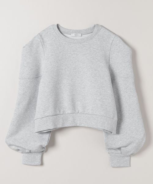 JEANASIS（ジーナシス）の「パワショルショートプルオーバー/591794（スウェット・レディース・ブラック/グレー・FREE）」の16枚目の写真