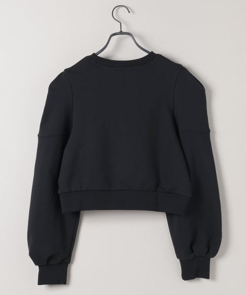 JEANASIS（ジーナシス）の「パワショルショートプルオーバー/591794（スウェット・レディース・ブラック/グレー・FREE）」の8枚目の写真