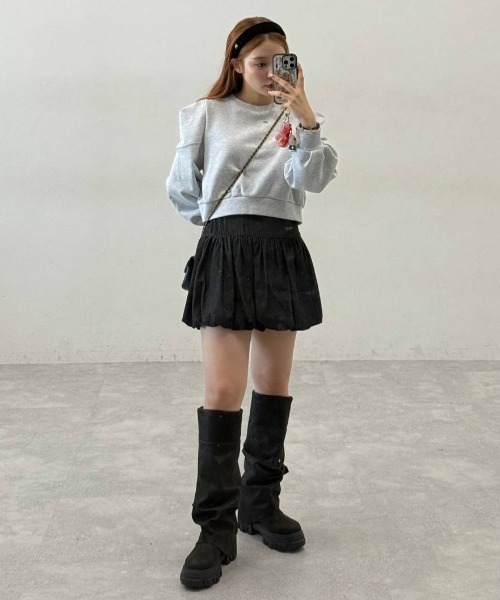 JEANASIS パワショルショートプルオーバー JEANASIS｜パワショルショートプルオーバー | Rakuten Fashion